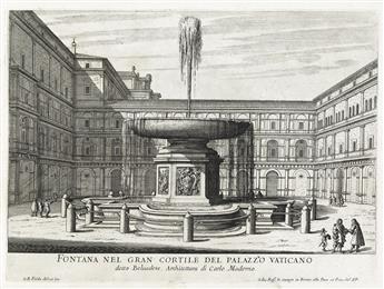 GIOVANNI BATTISTA FALDA Le Fontane di Roma . . . Libro Primo.